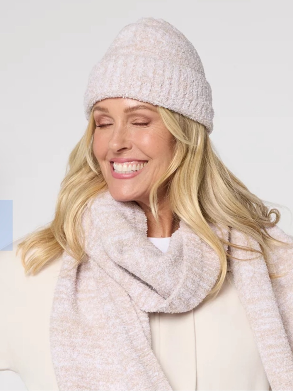 Barefoot Dreams CozyChic beanie in Sahara